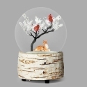 Roman Holidays 136053 100MM Musical Dome With Deer and Tree