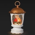 Roman Holidays 136061 Lighted Swirl Cardinals in Lantern