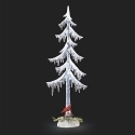 Roman Holidays 136067N Lighted Acrylic Tree With Cardinal