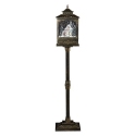 Roman Holidays 136284N Musical Lighted Snowblow Lamppost