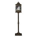 Roman Holidays 136284N Musical Lighted Snowblow Lamppost - No Free Ship