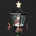 Roman Holidays 136286 Snowing Musical Tree Topper With Rotation - No Free Ship