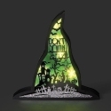 Roman Holidays 136374 Don't Drink and Fly Lighted Witch Hat Figurine