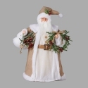 Roman Holidays 136428N Santa Tree Topper With Pine Trim