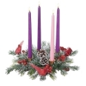 Roman Holidays 136431N Cardinal Table Wreath