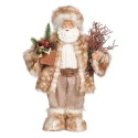 Roman Holidays 136436 Santa With Berry Basket Figurine