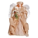 Roman Holidays 136437 Angel With Berries and Pine Tree Topper