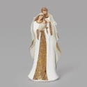 Roman Holidays 136472 White and Gold Pattern Holy Family Figurine