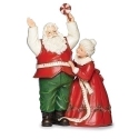 Roman Holidays 136482 Mrs Claus Measuring Santa's Waist Figurine