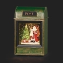 Roman Holidays 136492 Lighted Swirl Mailbox With Santa