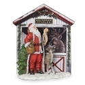 Roman Holidays 136495 Santa At Reindeer Stables Figurine