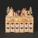 Roman Holidays 136518N Lighted Houses Advent Calendar