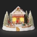 Roman Holidays 136520N Musical Lighted Candy Store - No Free Ship