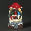 Roman Holidays 136569N Caroling Gnomes in Lighted Mushroom House Dome
