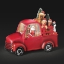 Roman Holidays 136572N Lighted Swirl Truck With Dogs in Back