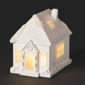 Roman Holidays 136630N Lighted White House in Christmas Village
