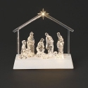 Roman Holidays 136719 Lighted Nativity Under North Star