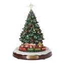 Roman Holidays 136735N Musical Lighted Tree With Rotating Train - No Free Ship