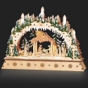 Roman Holidays 136776N Lighted Arch With Nativity