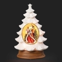 Roman Holidays 136787 Lighted Tree Diorama With Santa