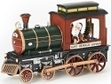 Roman Holidays 30040 LED Musical Train With Tree Rotating Figurine - No Free Ship