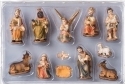 Roman Holidays 30191 Color Nativity 12 Piece Mini Figurines Set