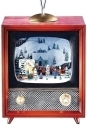 Roman Holidays 33476 Rotating Musical LED TV Village Scene