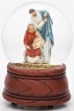 Roman Holidays 35393 100MM Holy Family Musical Glitterdome