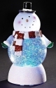Roman Holidays 36097N LED Snowman Swirl Dome