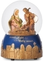 Roman Holidays 59021N 100MM Holy Family of Bethlehem Muscial Dome