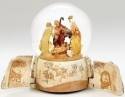 Roman Holidays 59097 120MM Holy Family Musical Glitterdome