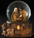 Roman Holidays 66129 100MM LED Holy Family Musical Glitterdome