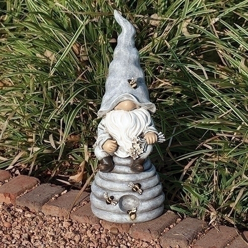 Gnomes by Roman 16334 Gnome with Bee Statue 