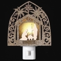 Roman Lights 133684 Nativity Laser Cut Night Light