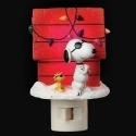 Peanuts by Roman 133782 Snoopy Joe Cool Doghouse Night Light