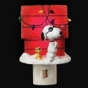 Roman Lights 133782 Snoopy Joe Cool Doghouse Night Light