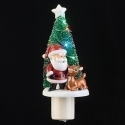 Rudolph by Roman 133792 Rudolph and Santa Xmas Tree Nightlight