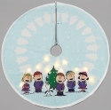 Peanuts by Roman 136008 Peanuts Lighted Christmas Tree Skirt