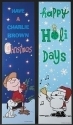 Peanuts by Roman 136010 2 Assorted Lighted Peanuts Porch Boards