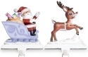 Rudolph by Roman 136021 Santa and Rudolph Stocking Holders