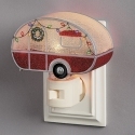 Roman Lights 160185 Christmas Trailer Night Light