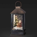 Roman Lights 160203 LED Snowblow Santa In Lantern