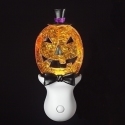 Roman Lights 160223 Swirl Jack O Lantern Night Light