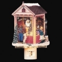 Roman Lights 160235 Santa Workshop Night Light