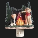 Roman Lights 160292 Camping Dogs Night Light could be Basset Hound