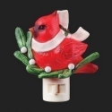 Roman Lights 160307 Cardinal & Holly Night Light