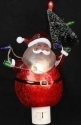 Roman Lights 164017N Santa with Xmas Tree Nightlight