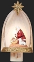 Roman Lights 164099 Kneeling Santa Nightlight