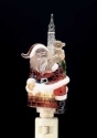 Roman Lights 165320N Santa Chimney Bubble Nightlight