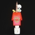 Peanuts by Roman 166734N Snoopy Doghouse Bubble Nightlight